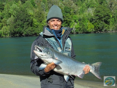 Fotos da pesca esportiva em Chaiten no Chile